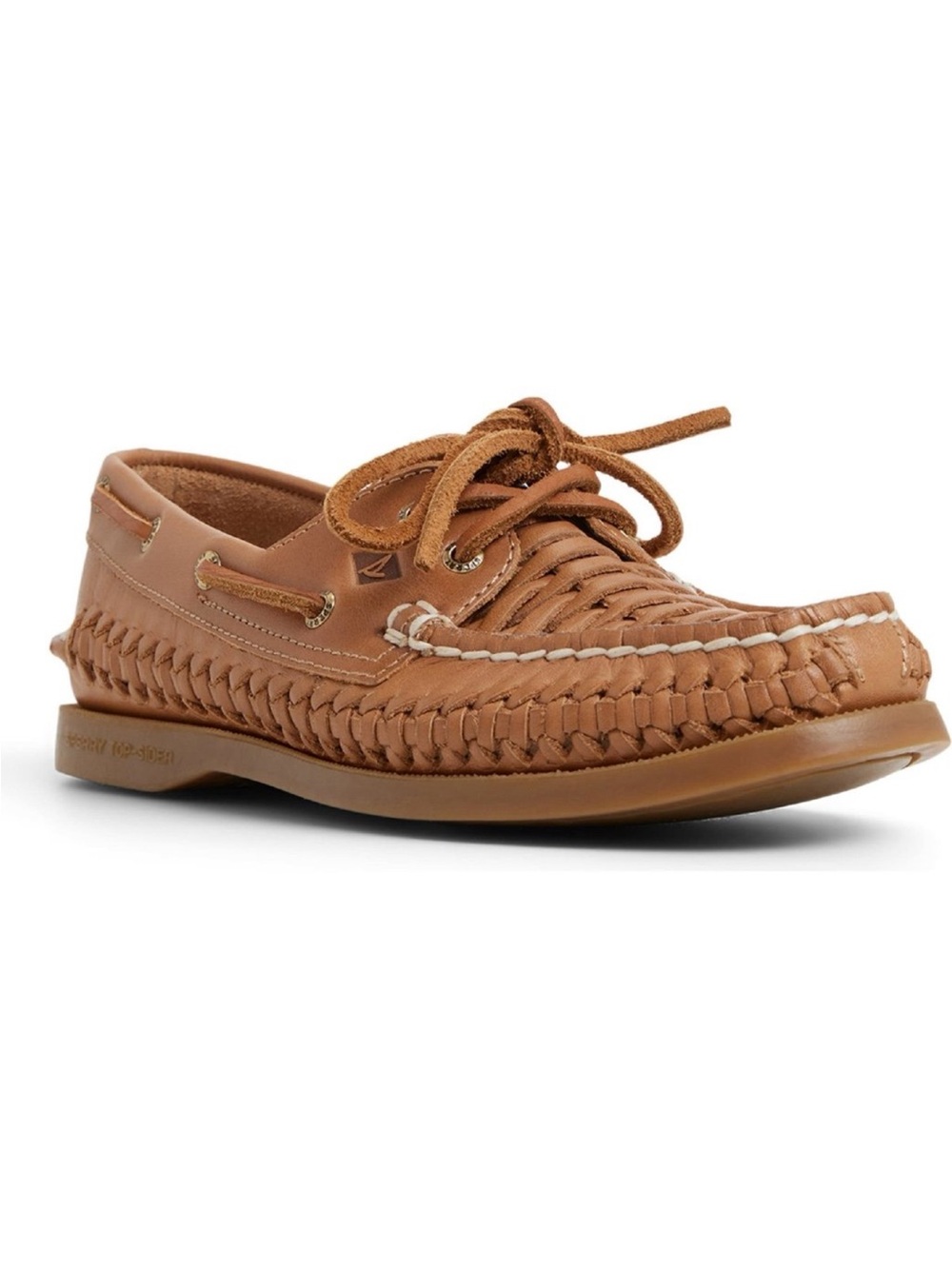 🛍️NEW Sperry Authentic Huarache Woven Leather 2-Eye Boat Shoe